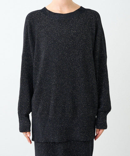 【優雅光澤】亮片毛線兩用開衫/預計11月下旬發貨