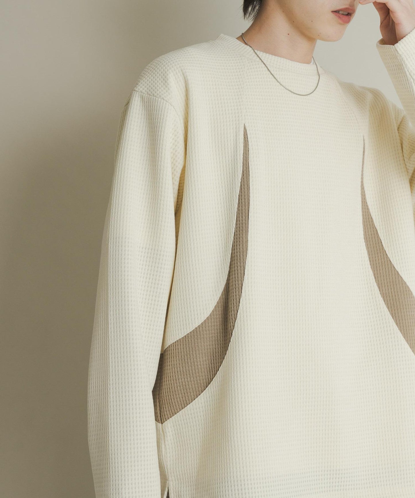 重磅保暖圖案長袖T恤