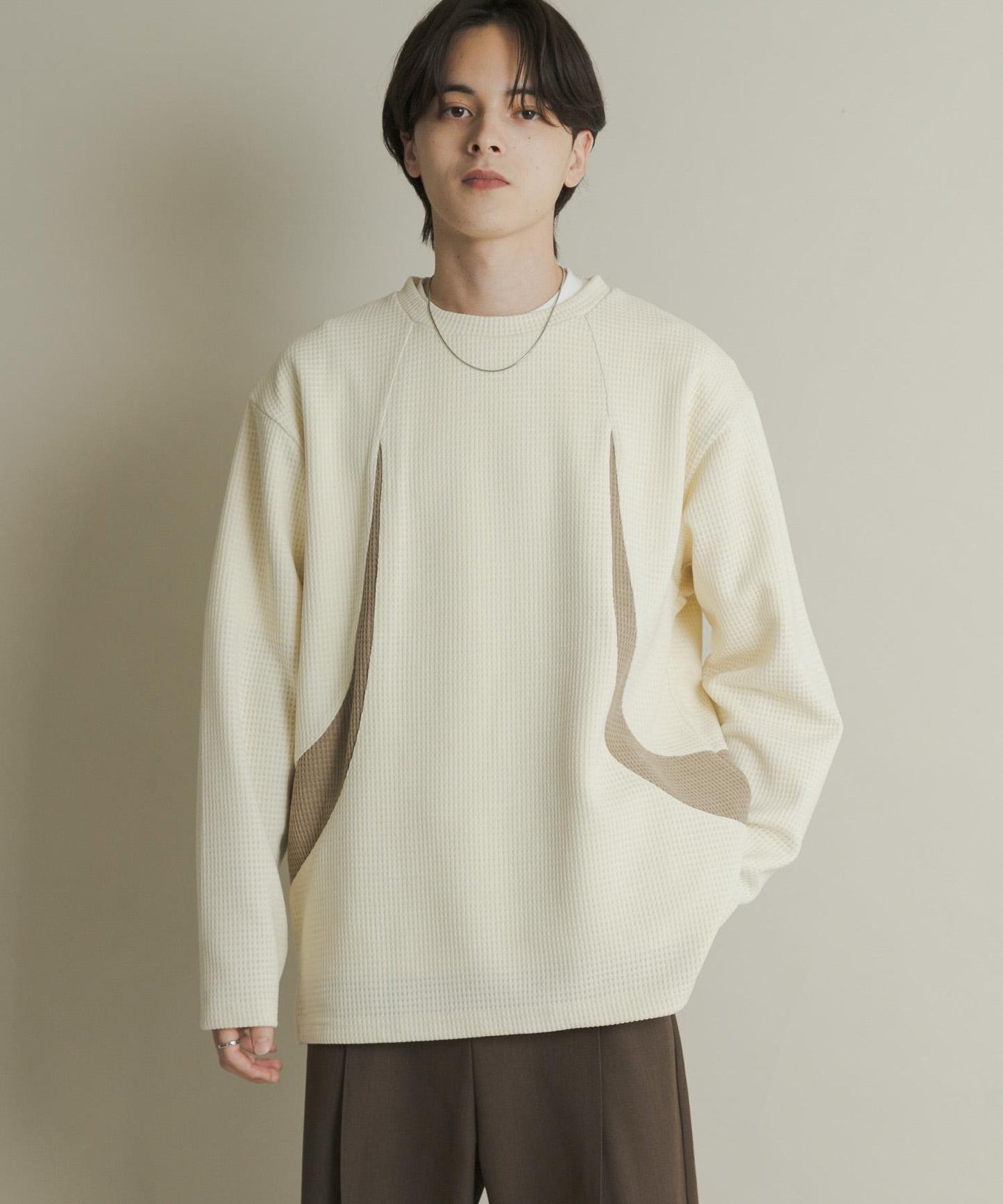 重磅保暖圖案長袖T恤