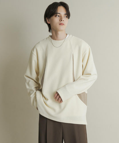 重磅保暖圖案長袖T恤