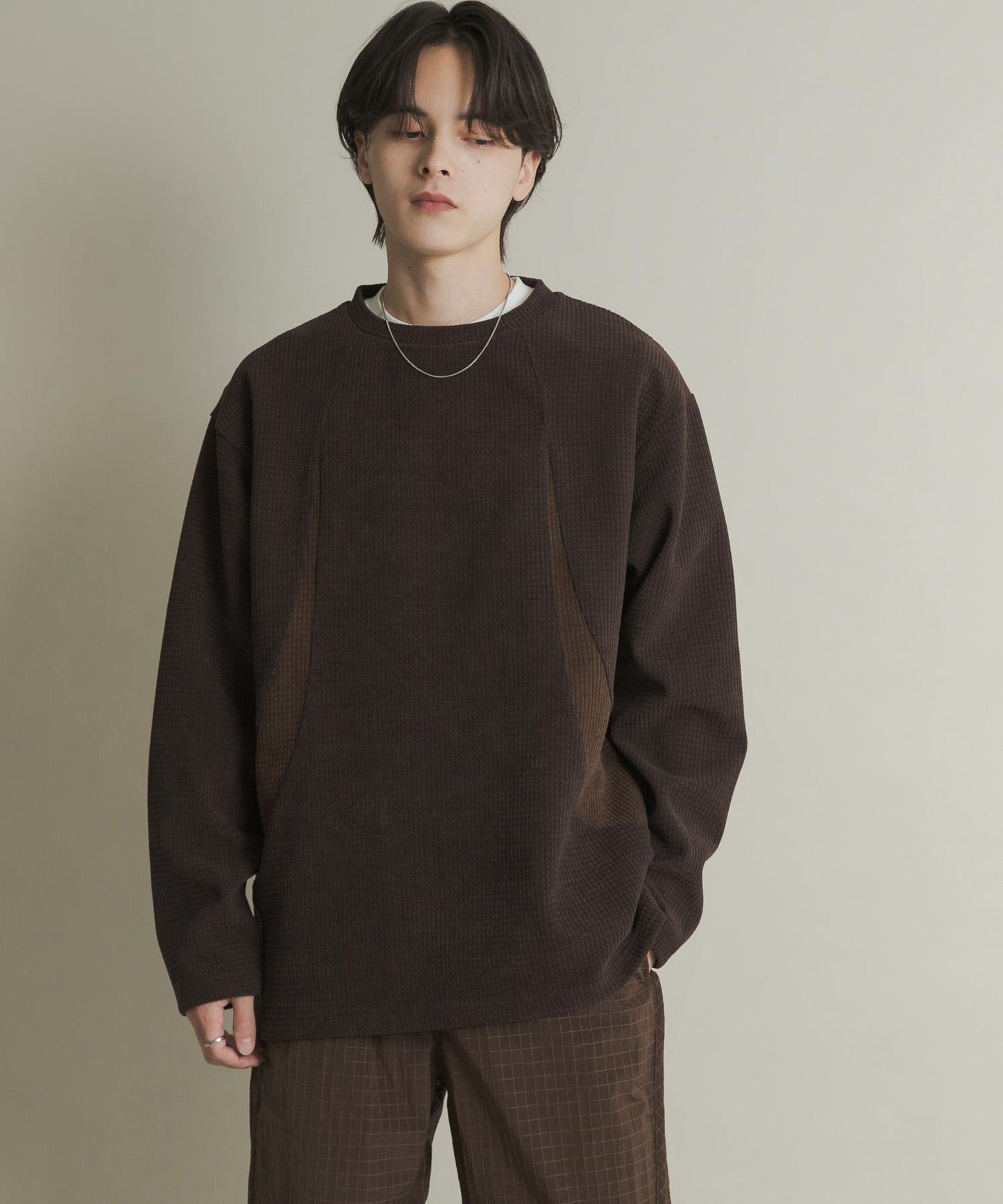 重磅保暖圖案長袖T恤