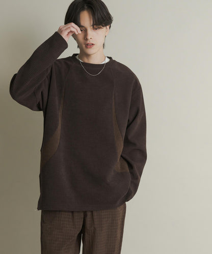 重磅保暖圖案長袖T恤