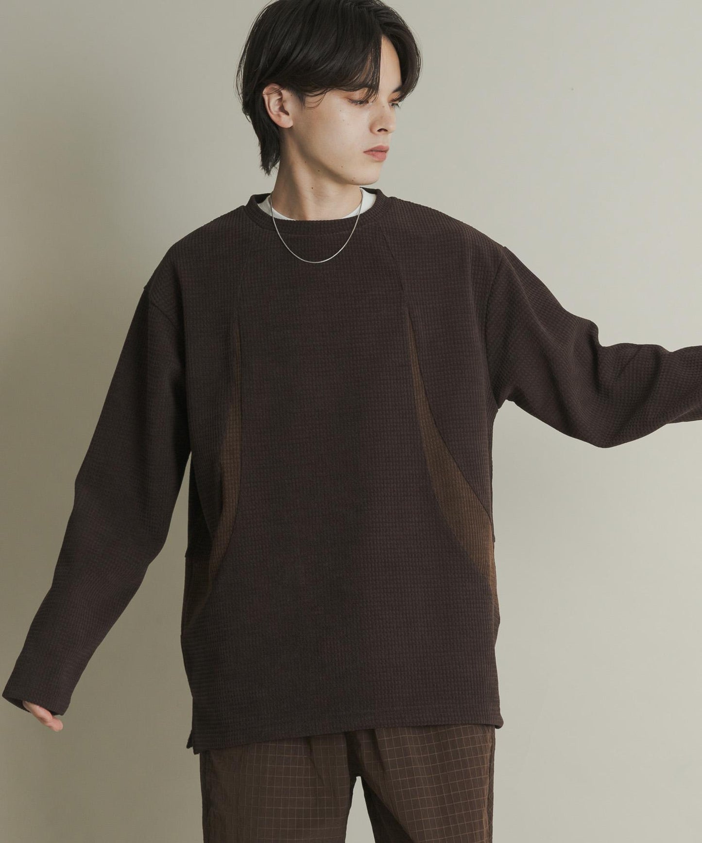 重磅保暖圖案長袖T恤