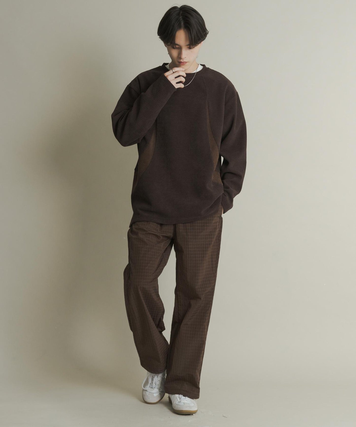 重磅保暖圖案長袖T恤