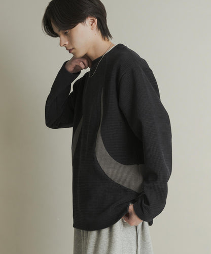 重磅保暖圖案長袖T恤