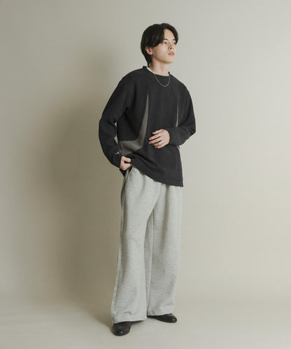 重磅保暖圖案長袖T恤