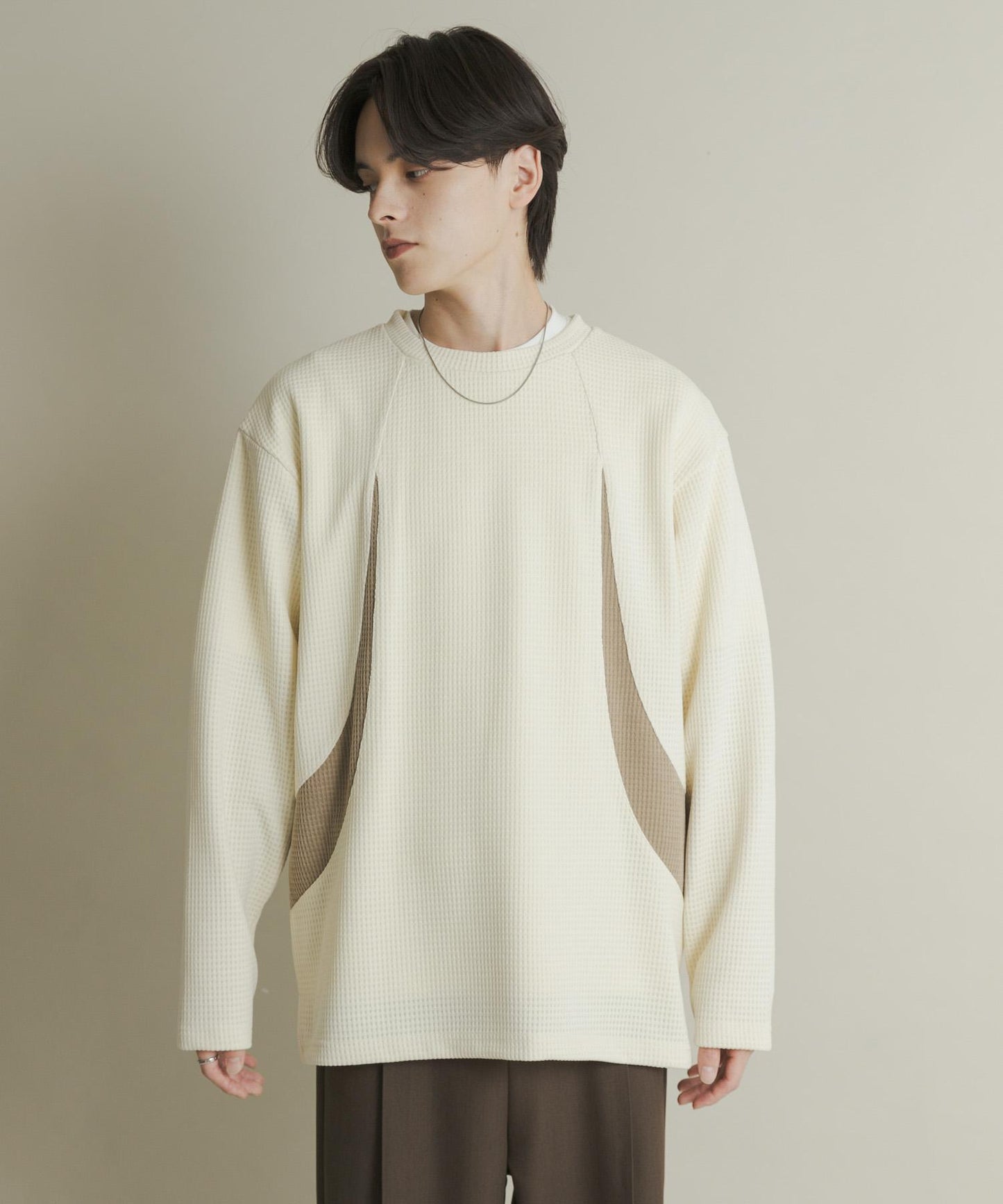 重磅保暖圖案長袖T恤