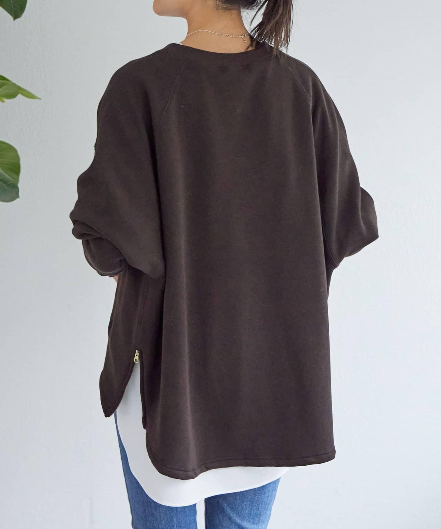 刺繡內里加絨衛衣