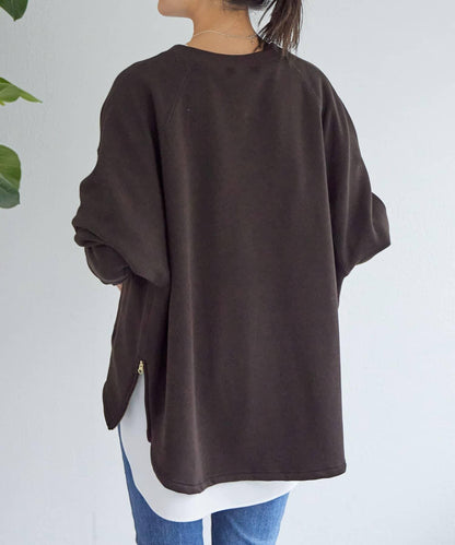 刺繡內里加絨衛衣