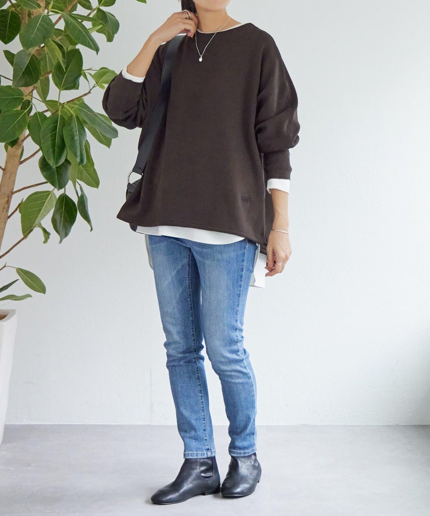 刺繡內里加絨衛衣