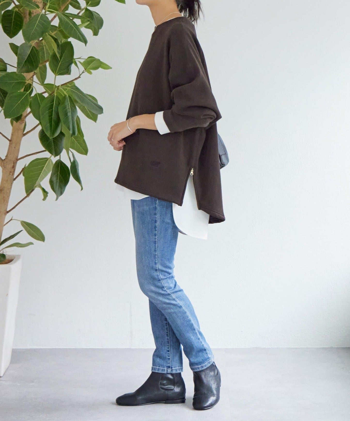 刺繡內里加絨衛衣