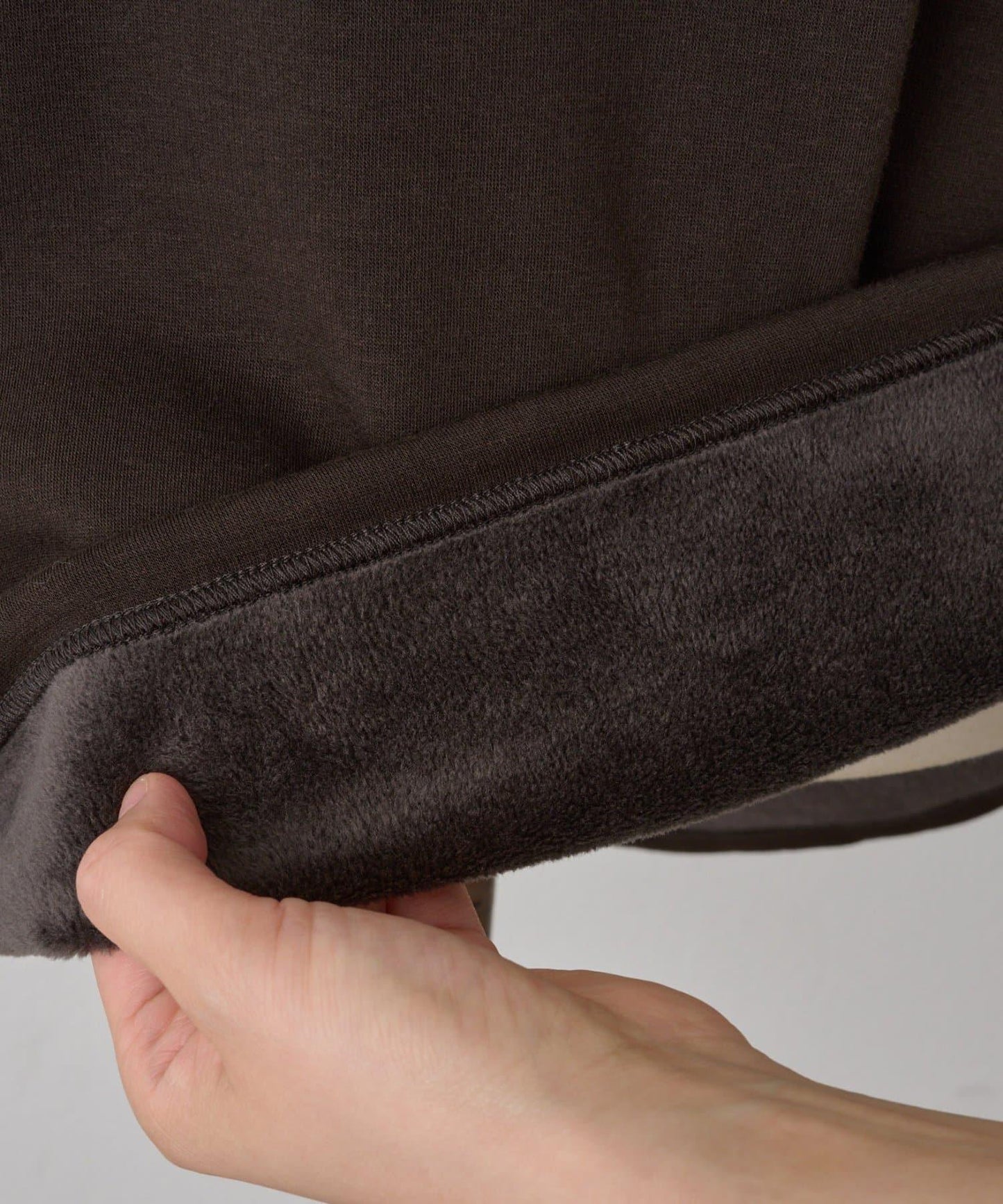 刺繡內里加絨衛衣