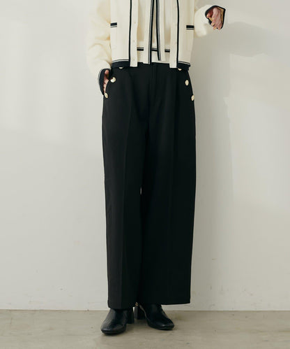 【套裝優惠活動】【PalClo限定】側邊釦子長褲