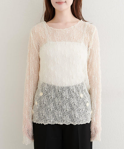 【套裝促銷】【PalClo限定】蝴蝶結吊帶背心&蕾絲波浪邊T恤套裝