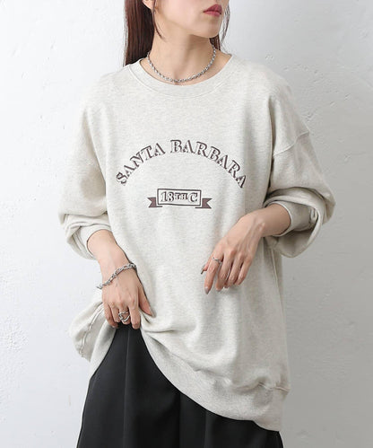 SANTA BARBARA加絨套頭衫