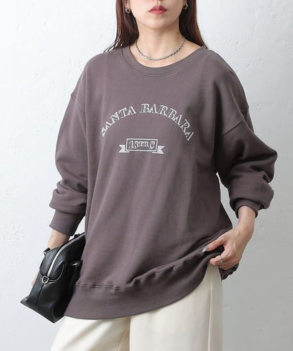 SANTA BARBARA加絨套頭衫