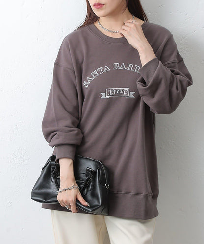 SANTA BARBARA加絨套頭衫