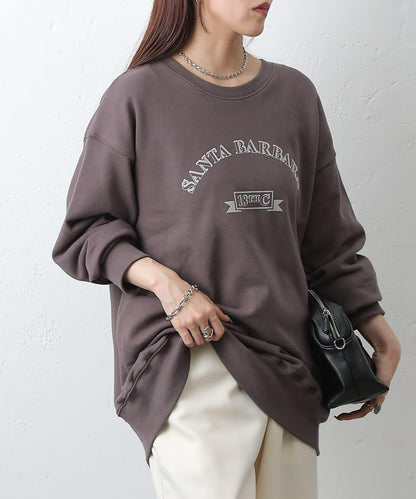 SANTA BARBARA加絨套頭衫