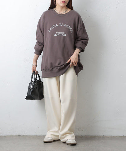 SANTA BARBARA加絨套頭衫