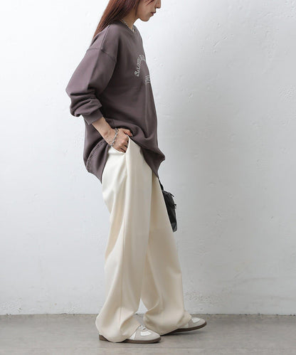 SANTA BARBARA加絨套頭衫