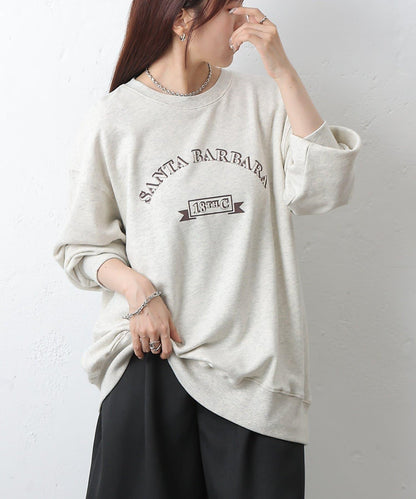 SANTA BARBARA加絨套頭衫