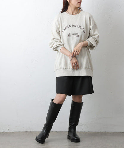 SANTA BARBARA加絨套頭衫