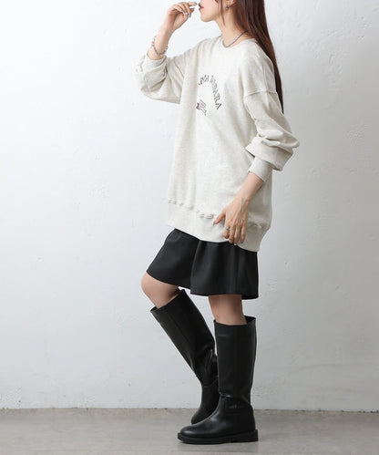 SANTA BARBARA加絨套頭衫