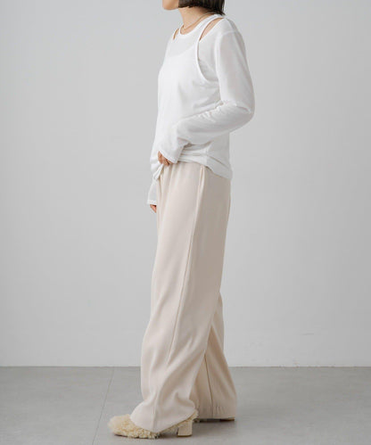 【PUAL CE CIN】透視疊穿套頭衫