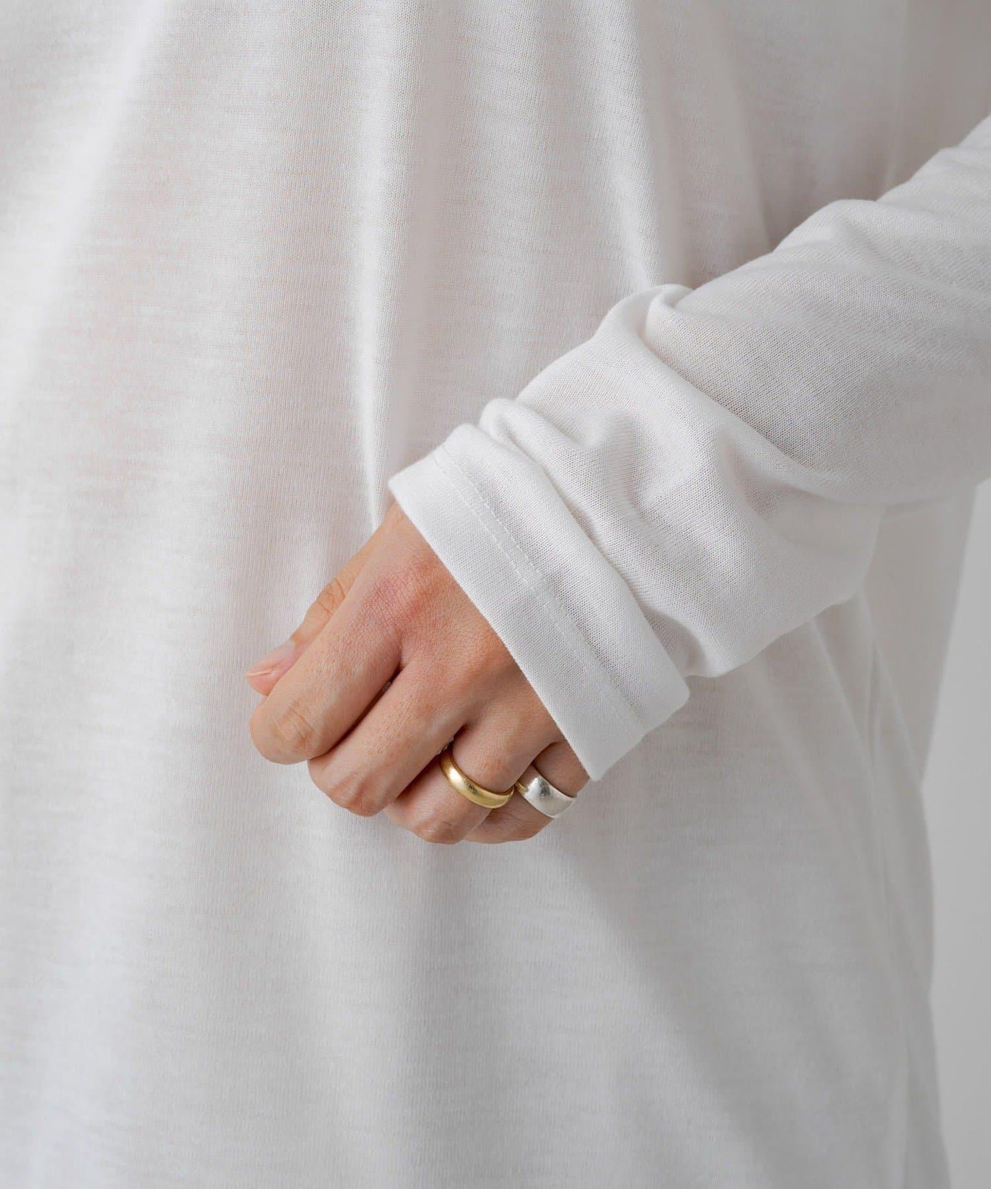 【PUAL CE CIN】透視疊穿套頭衫