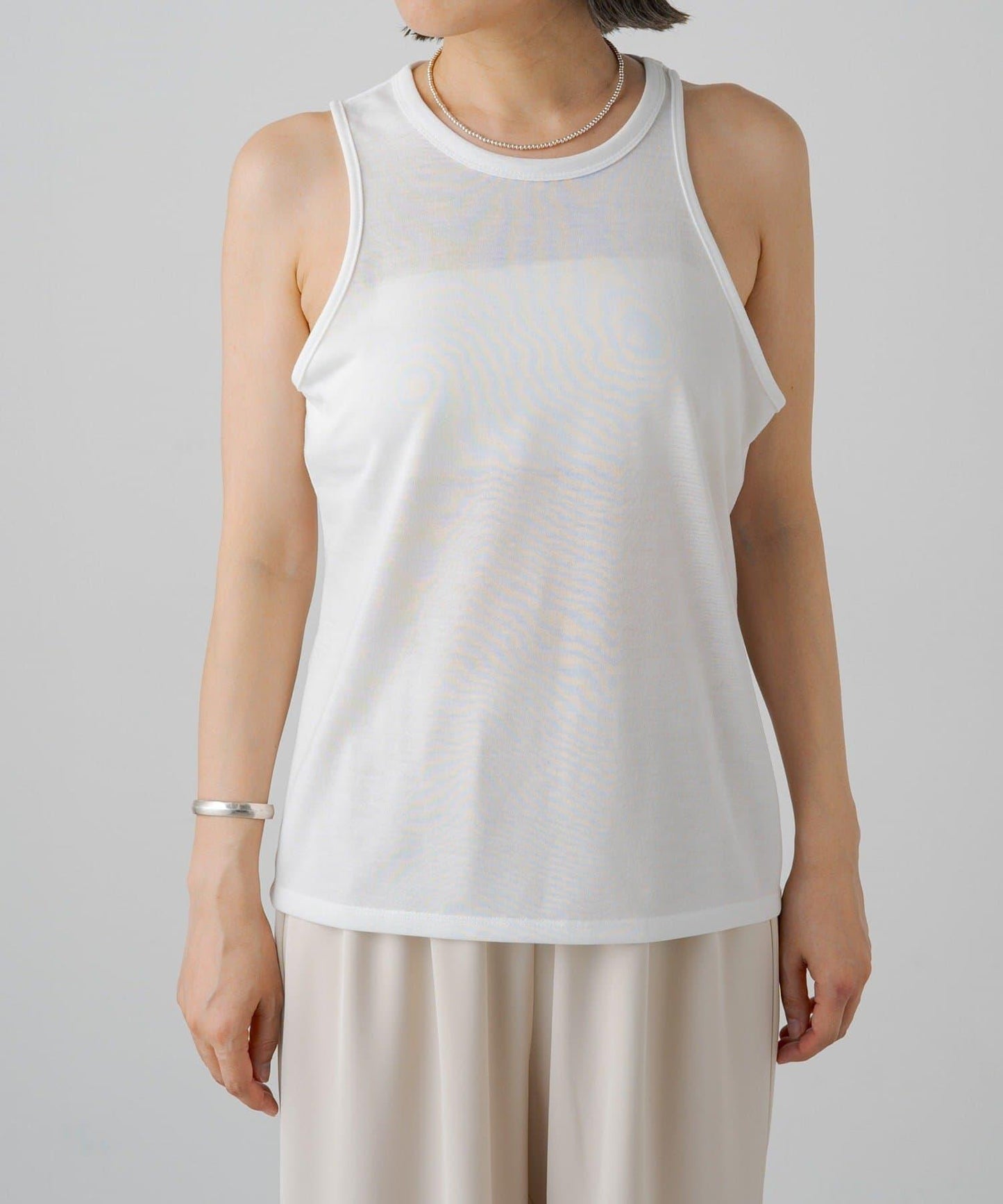 【PUAL CE CIN】透視疊穿套頭衫