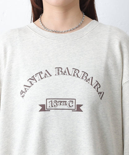 SANTA BARBARA加絨套頭衫