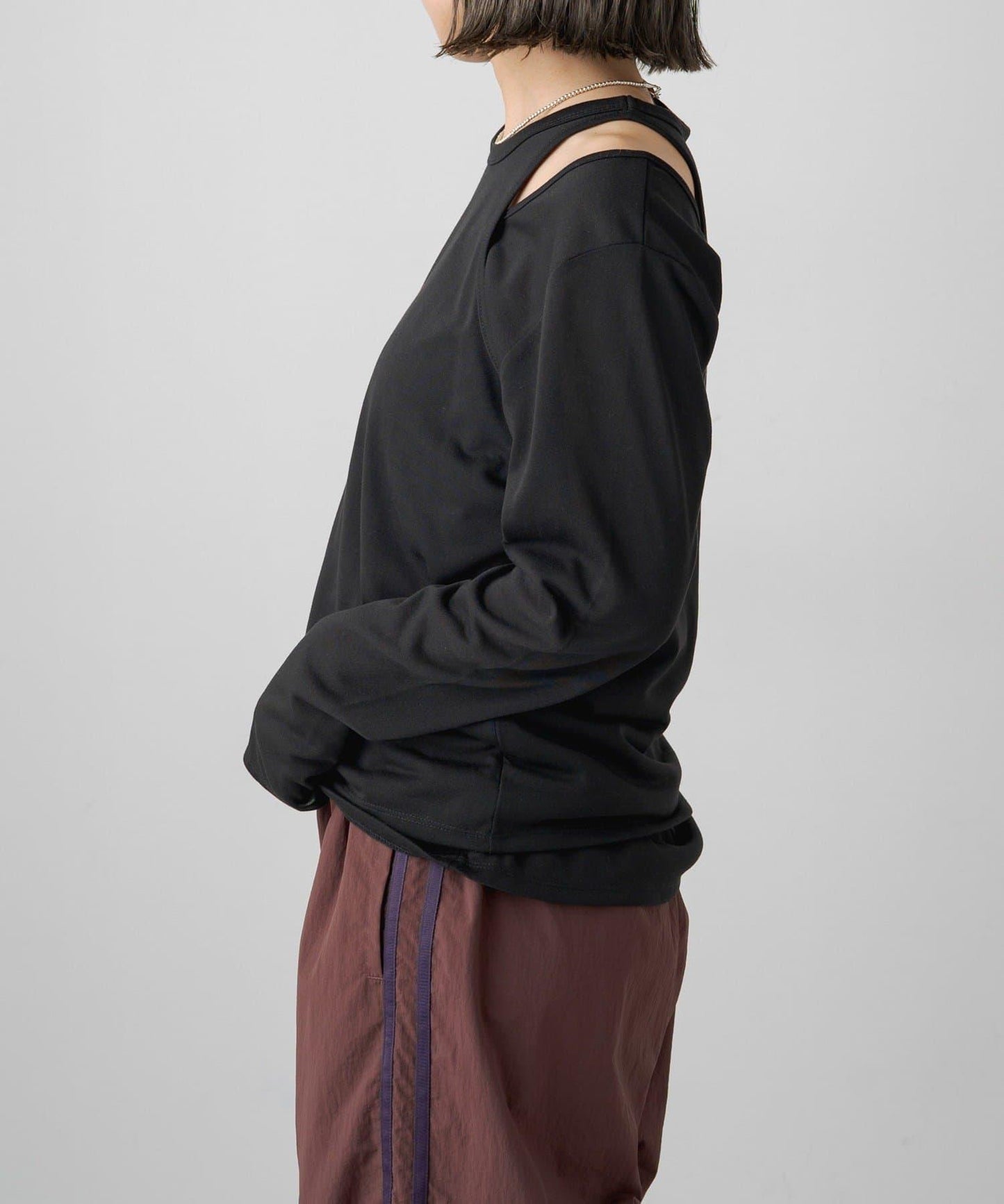 【PUAL CE CIN】透視疊穿套頭衫