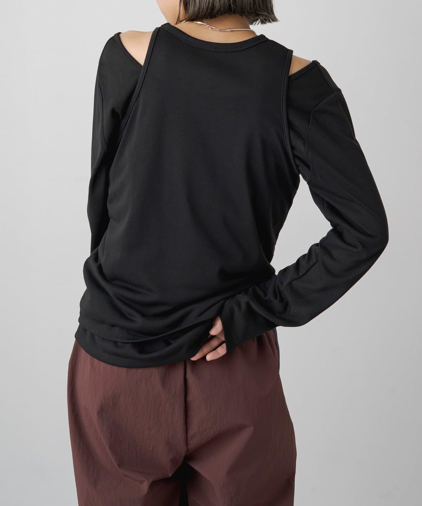 【PUAL CE CIN】透視疊穿套頭衫