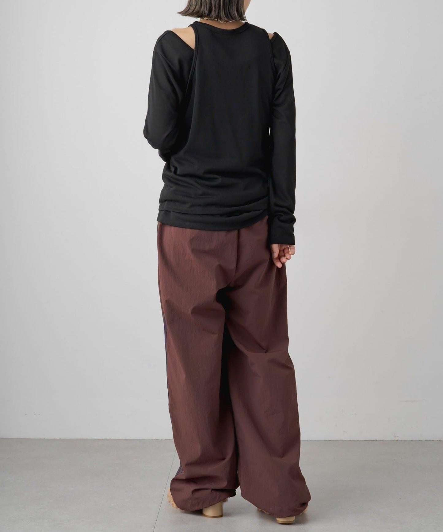 【PUAL CE CIN】透視疊穿套頭衫