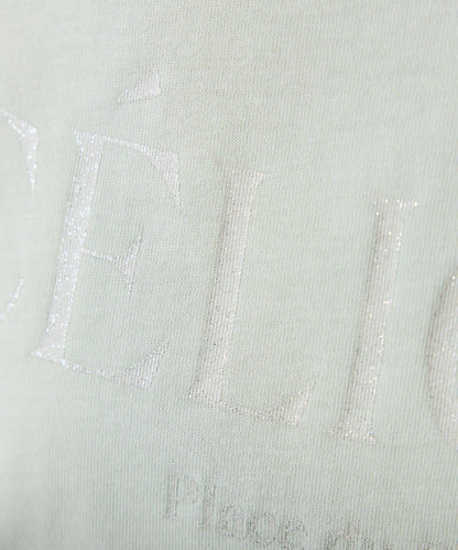 亮片字母長袖T恤/疊穿單品