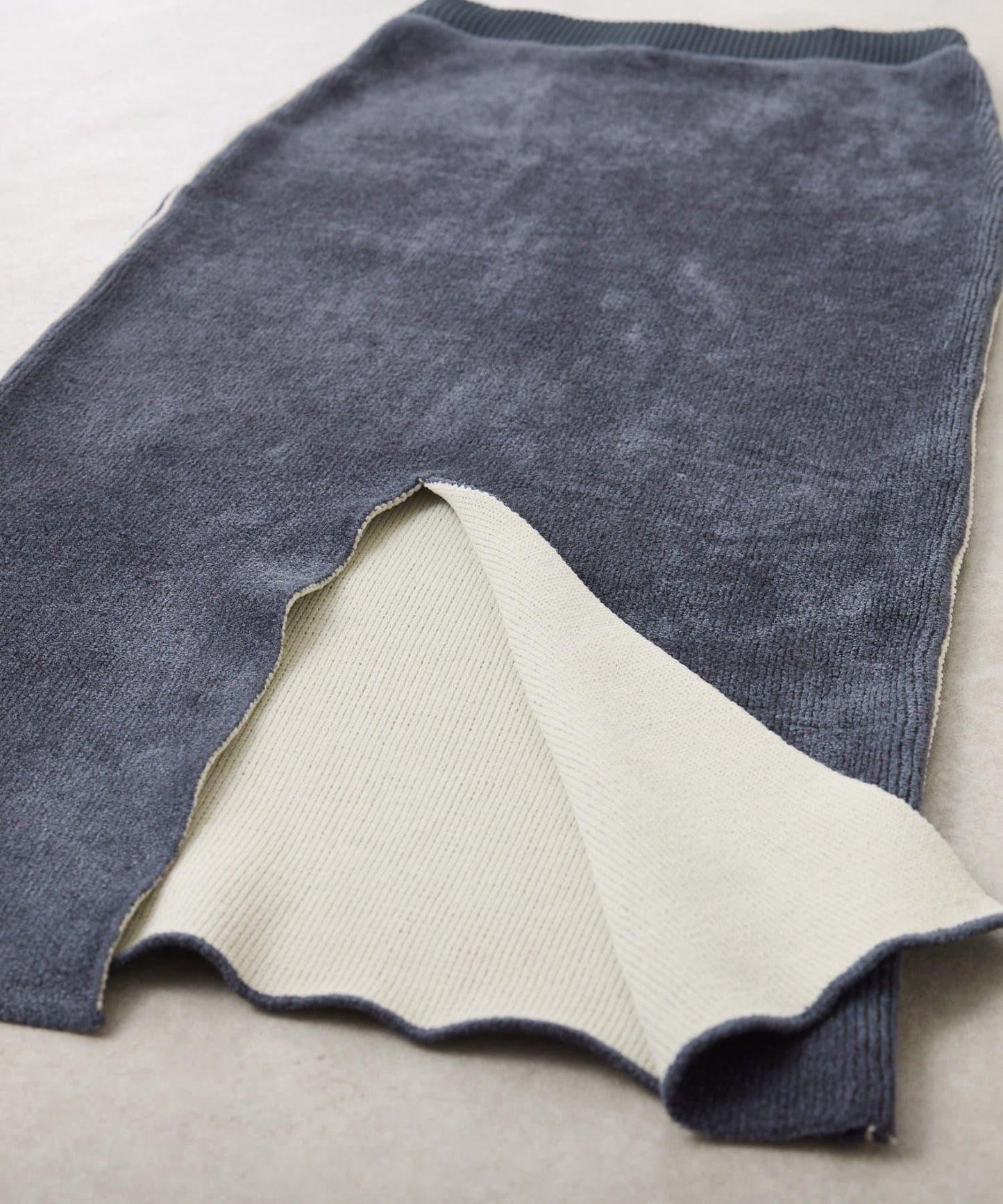 【套裝商品】毛絨雙面針織套裝