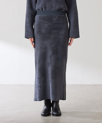 【套裝商品】毛絨雙面針織套裝