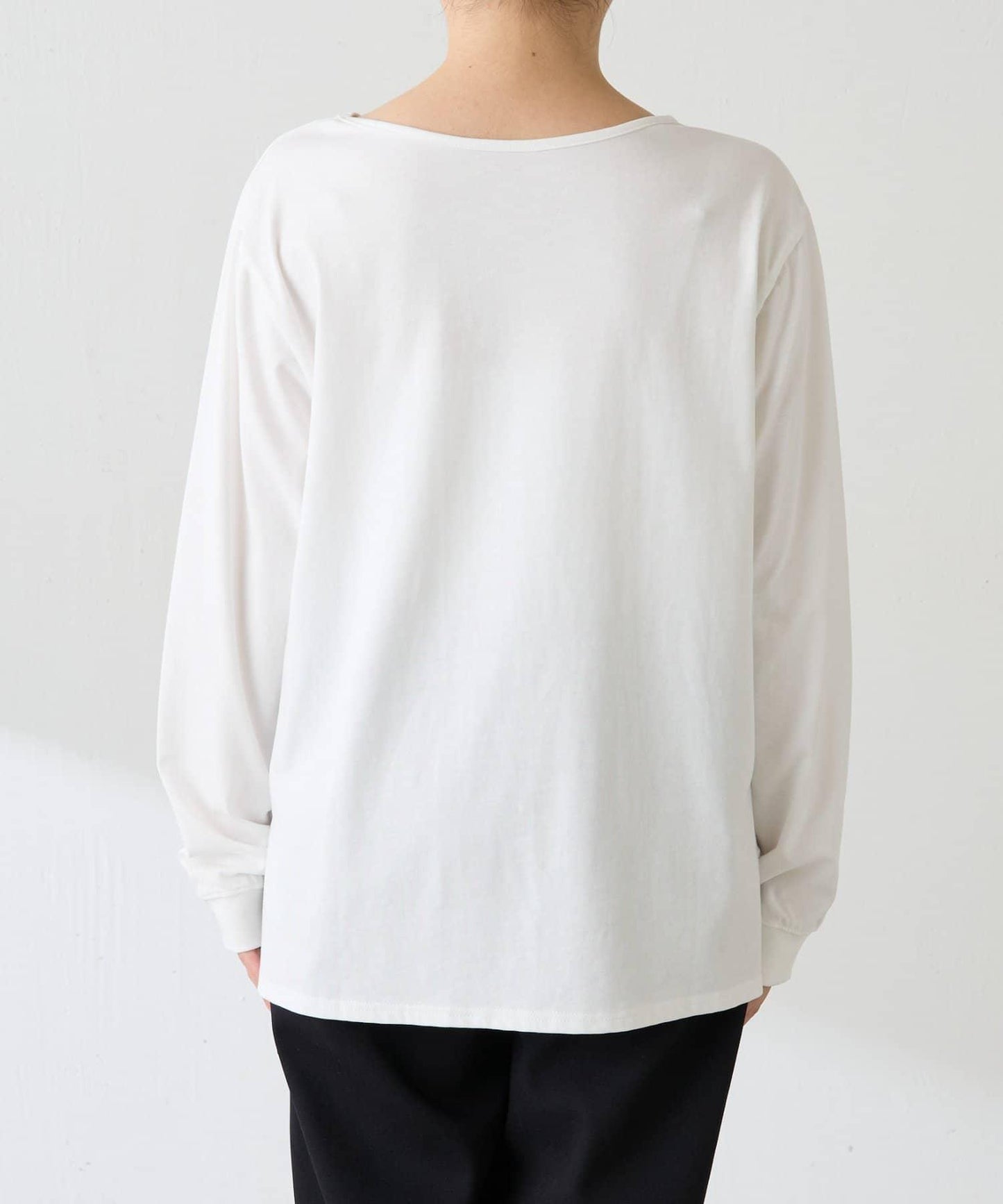 亮片字母長袖T恤/疊穿單品