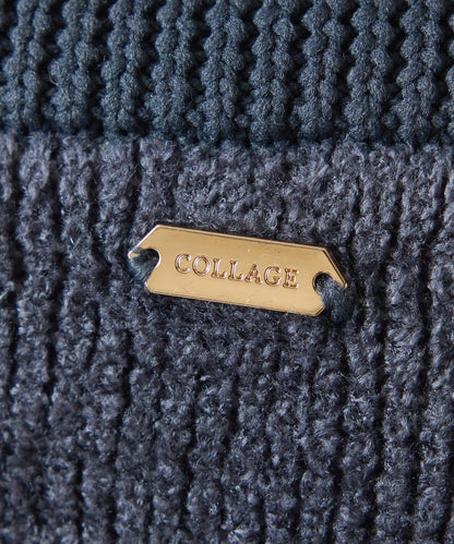 【套裝商品】毛絨雙面針織套裝