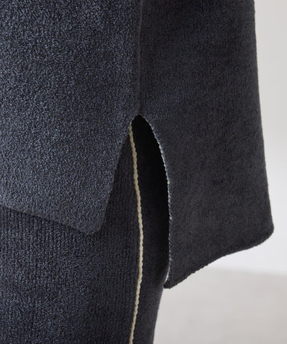 【套裝商品】毛絨雙面針織套裝