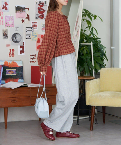 【Ciaopanic】格紋蝴蝶結襯衫