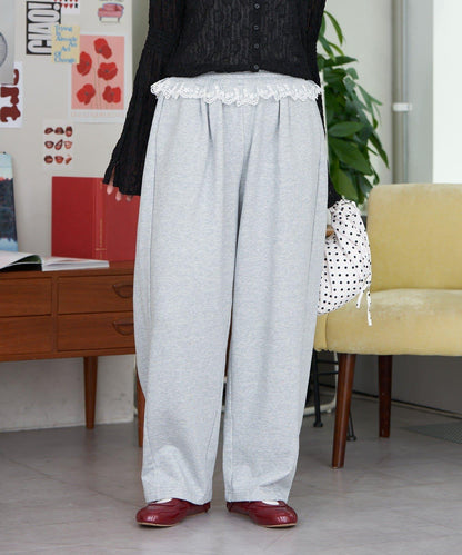 【Ciaopanic】衛衣蕾絲長褲