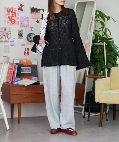 【neutral by ciaopanic】衛衣蕾絲長褲