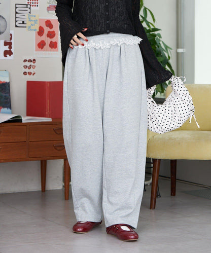 【Ciaopanic】衛衣蕾絲長褲