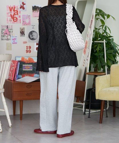 【Ciaopanic】2WAY抽褶蕾絲上衣