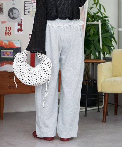 【neutral by ciaopanic】衛衣蕾絲長褲