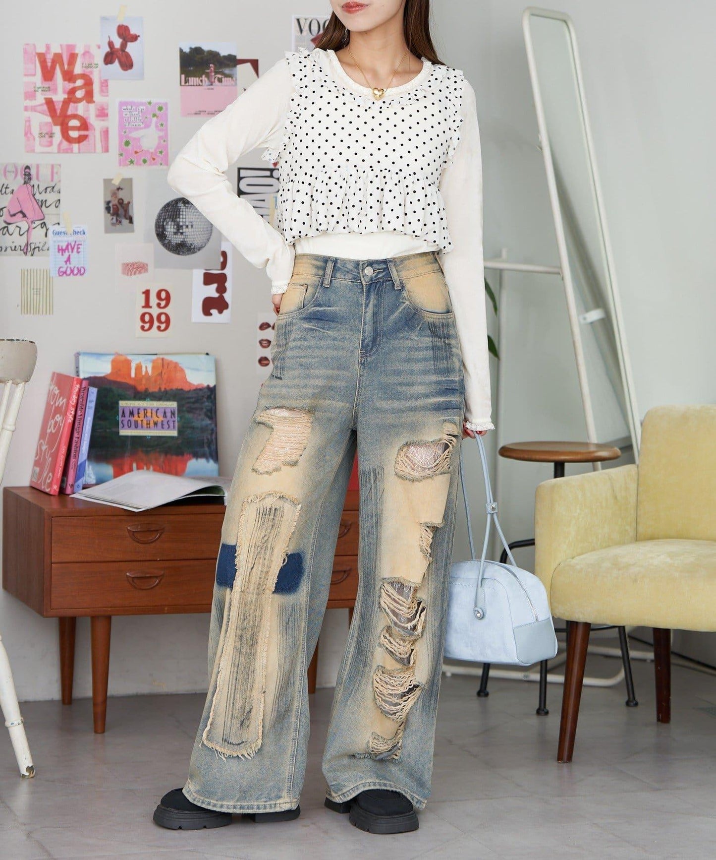 【Ciaopanic】套裝單品帶網紗吊帶背心T恤