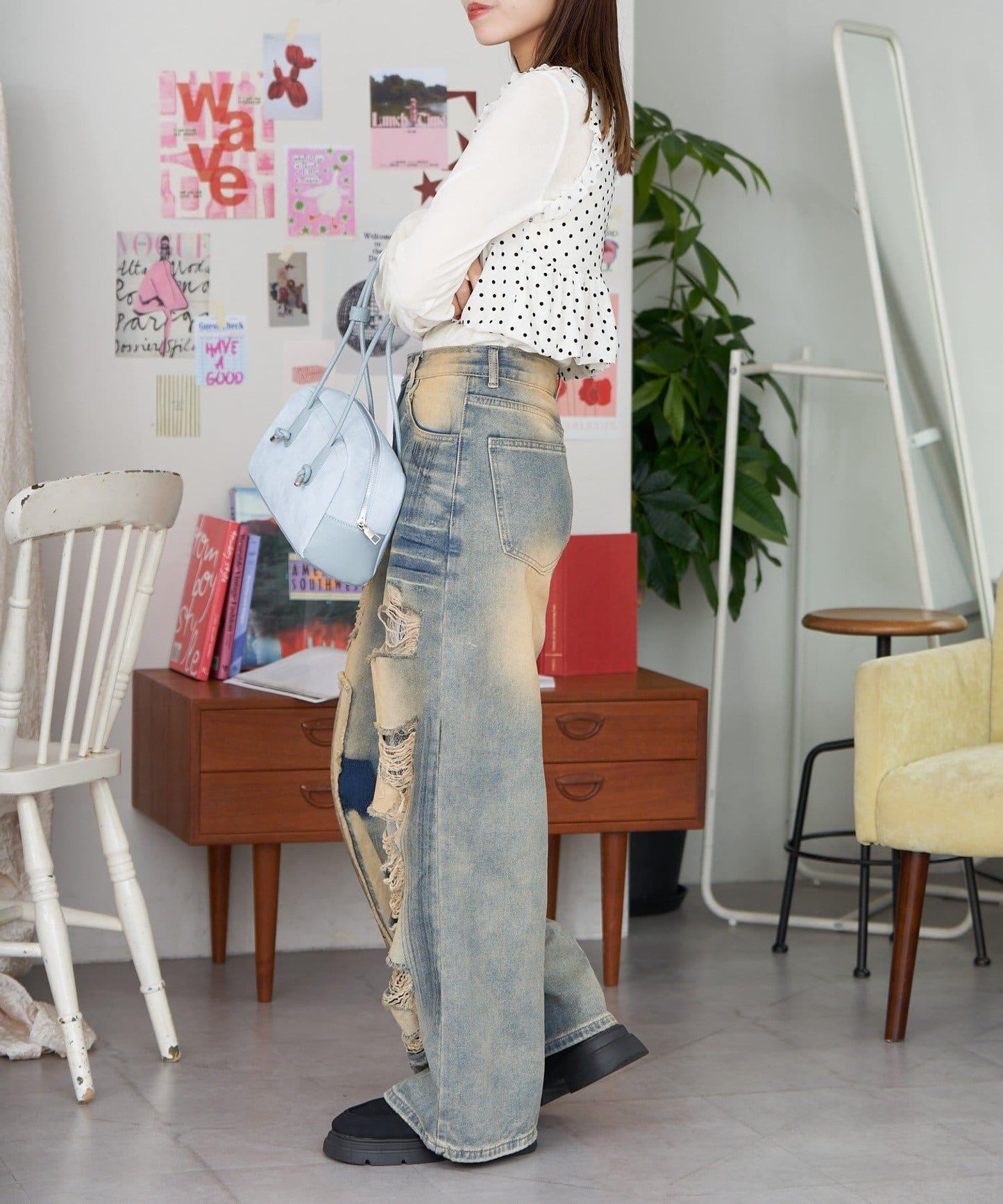 【Ciaopanic】套裝單品帶網紗吊帶背心T恤