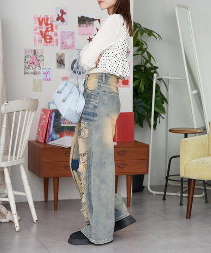 【Ciaopanic】套裝單品帶網紗吊帶背心T恤