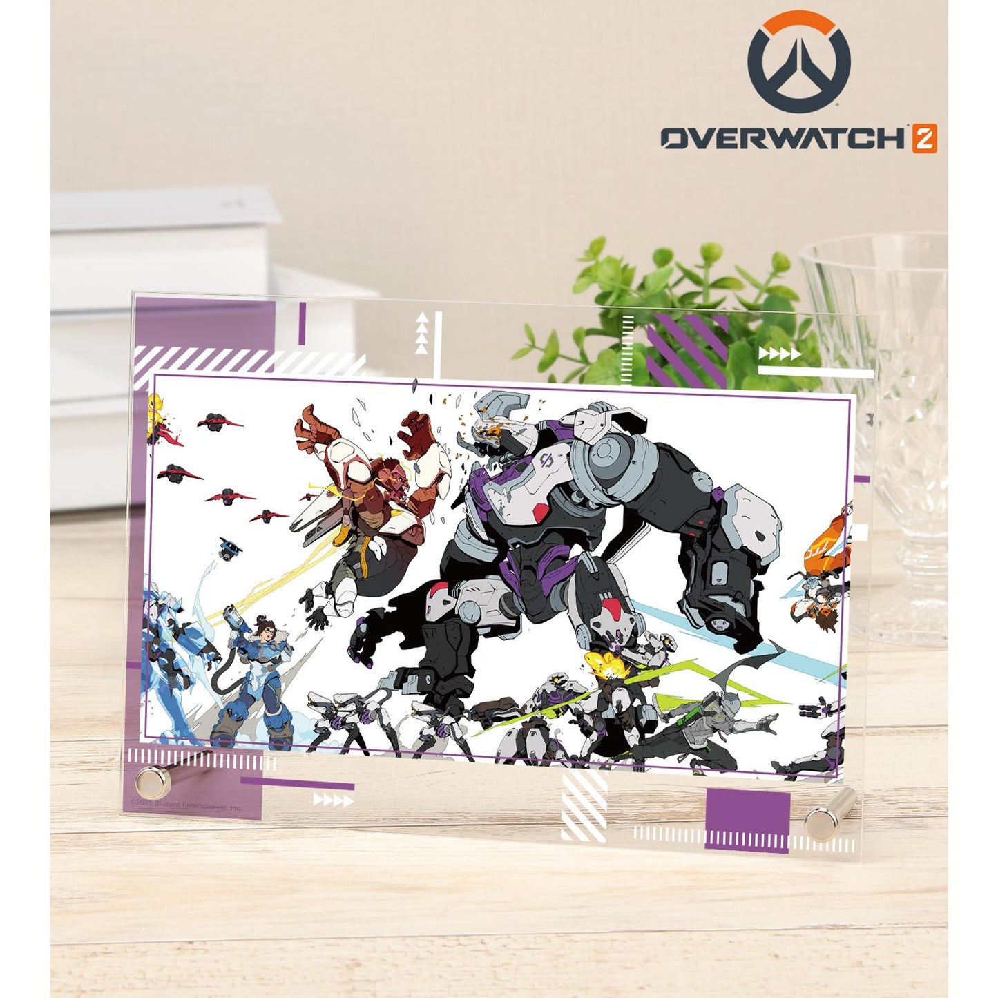 守望先鋒2 VS零度扇區 A5亞克力板